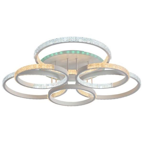 Светодиодная люстра Profit Light 8047/3+3 WHT