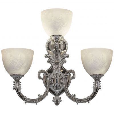 Бра бронзовые 7109B16/2+1/210 NW P1 U Pair Bohemia Ivele Crystal