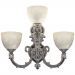 Бра бронзовые 7109B16/2+1/210 NW P1 U Pair Bohemia Ivele Crystal