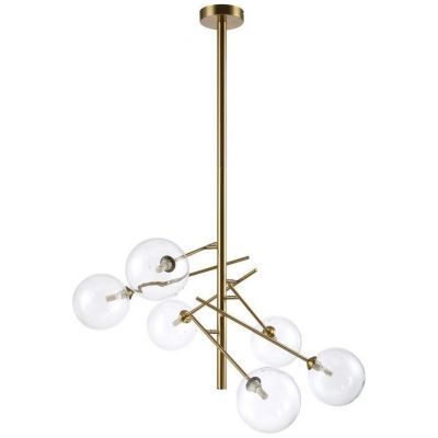 Подвесная люстра Crystal Lux MARCOS SP6 BRONZE Marcos