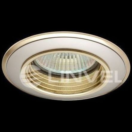 Светильник встраиваемый Linvel ELC-102 G/PN/G под MR-16 неповоротный