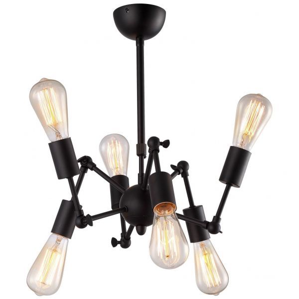 Люстра Arte Lamp A9190LM-6BK