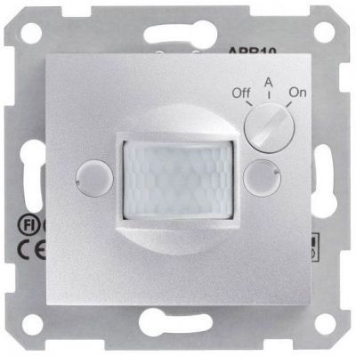 Датчик движения Schneider Electric Sedna Алюминий 180 град. 10А