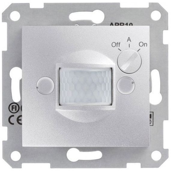 Датчик движения Schneider Electric Sedna Алюминий 180 град. 10А