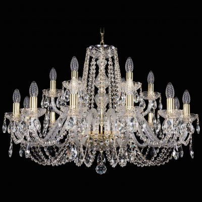 Люстра Bohemia Ivele Crystal 1402/12+6/300/G