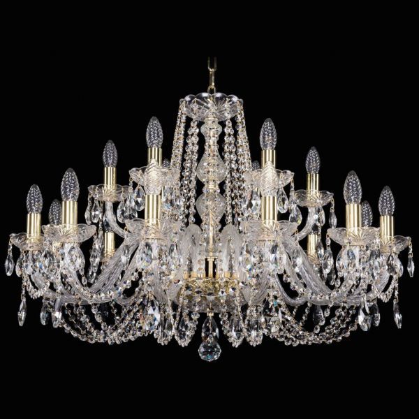 Люстра Bohemia Ivele Crystal 1402/12+6/300/G