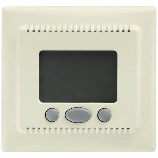 Терморегулятор с дисплеем с функцией "Комфорт" Schneider Electric Sedna Бежевый 16А, в сборе с рамкой