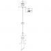 Светильник подвесной Maytoni P044PL-01-30GU10-W