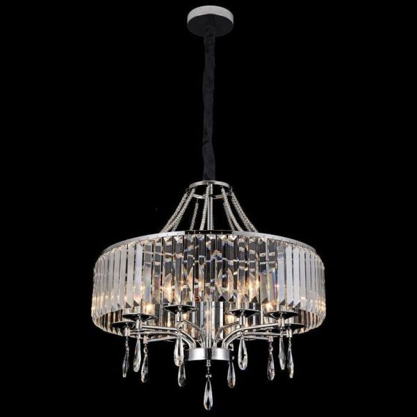 Люстра хрустальная G21121/10CR+CL Gerhort