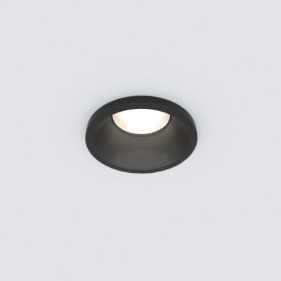 Встраиваемый точечный светодиодный светильник Elektrostandard 15269/LED 3W 4200K черный