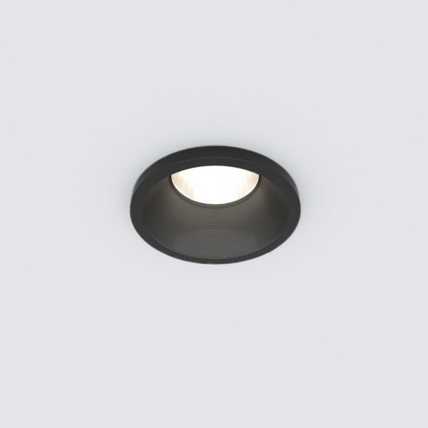 Встраиваемый точечный светодиодный светильник Elektrostandard 15269/LED 3W 4200K черный