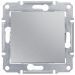 Переключатель 1-клавишный Schneider Electric Sedna Алюминий 10А (сх.6)