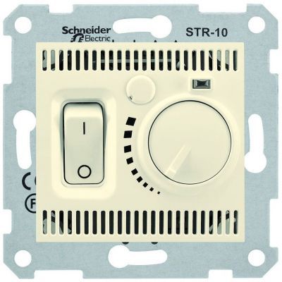 Термостат комнатный Schneider Electric Sedna Бежевый 10А
