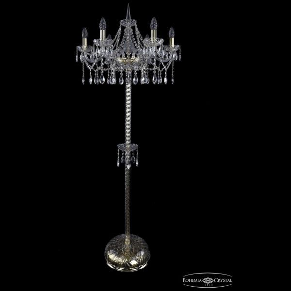 Торшер Bohemia Ivele Crystal 1413T2/6/200-160/G