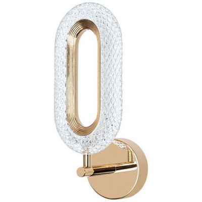 Настенный светодиодный светильник Arte Lamp OVALE A2489AP-1GO