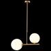 Подвесной светильник Crystal Lux Feliz SP2 Bronze/White Feliz
