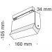 Трековый светодиодный светильник Maytoni TR013-2-10W4K-B
