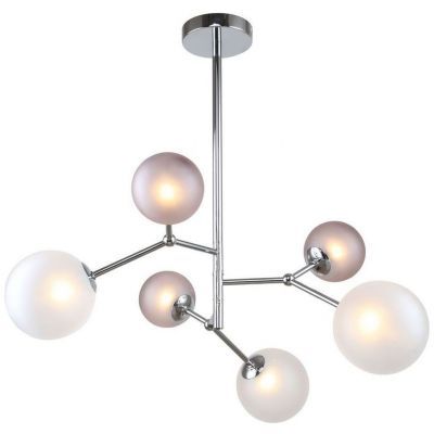Светильник потолочный Linvel LV 9411/6 Юва Хром G9 40W D630 H550мм