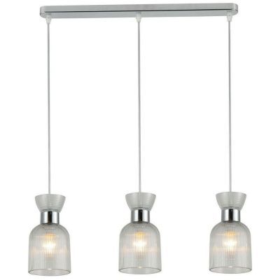 Светильник потолочный Linvel LV 9451/3 Альма Хром Е27 60W 620х120х700мм