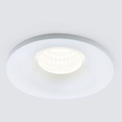 Встраиваемый точечный светодиодный светильник Elektrostandard 15270/LED белый