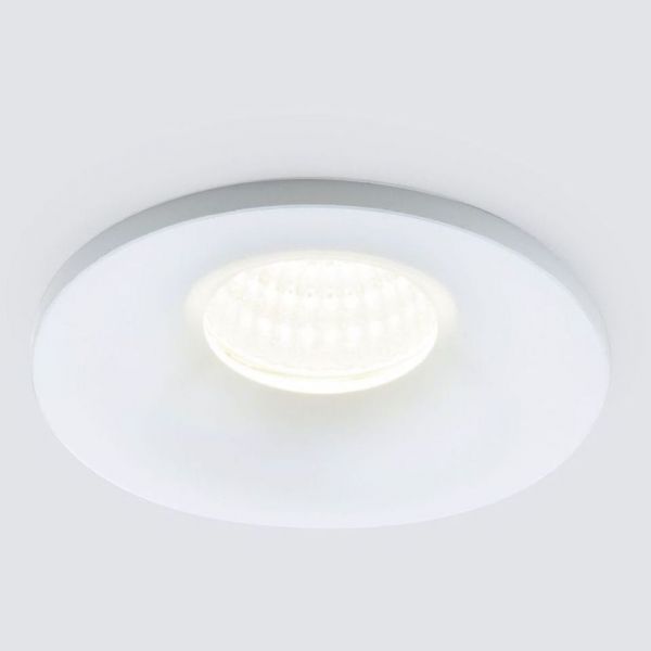 Встраиваемый точечный светодиодный светильник Elektrostandard 15270/LED белый
