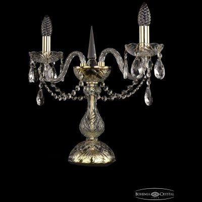 Настольная лампа Bohemia Ivele Crystal 1402L/2/141-39/G