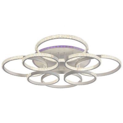 Светодиодная люстра Profit Light 8047/4+4 WHT