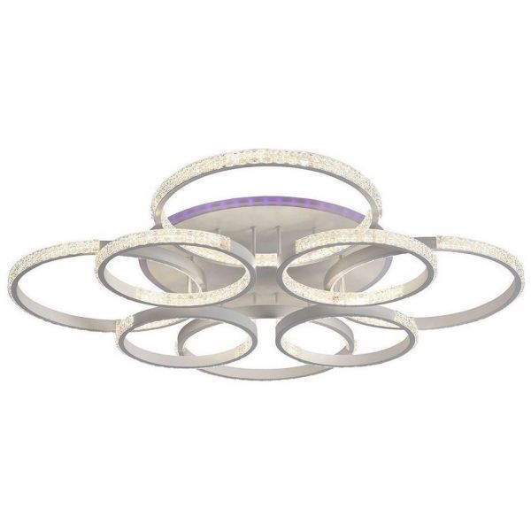 Светодиодная люстра Profit Light 8047/4+4 WHT