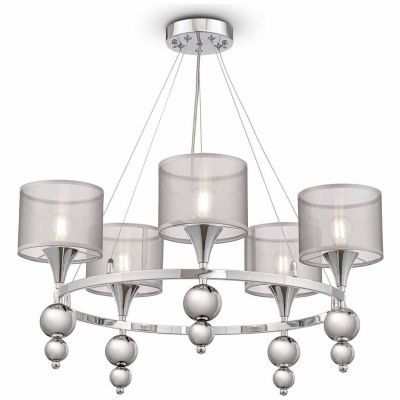 Подвесная люстра Freya FR5093PL-05CH Lauren