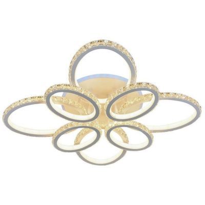 Светодиодная люстра 8020/4+4 WHT Profit Light