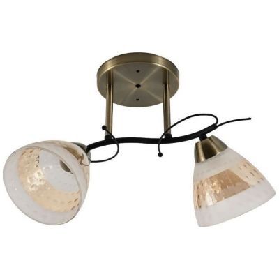 Люстра 12260/2AB+BK WT+TEA ЭкономСвет