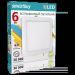Встраиваемый светодиодный светильник 6W 4000K Smartbuy SBL-DLSq-6-4K