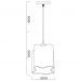 Светильник подвесной Arte Lamp Serenata A3458SP-1AB
