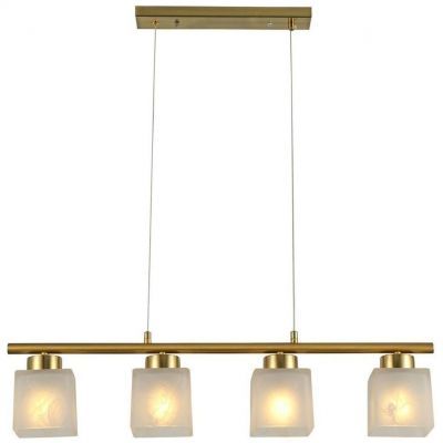 Светильник потолочный Linvel LV 9452/4 Антиго Бронза Е27 60W 720х100х600мм
