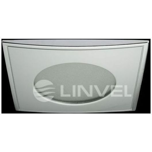 Светильник встраиваемый Linvel ELC-1403 PC/CH квадратный влагозащ под MR-16 IP65