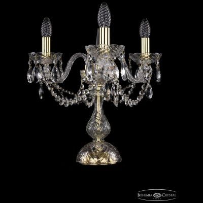 Настольная лампа Bohemia Ivele Crystal 1402L/3/141-39/G