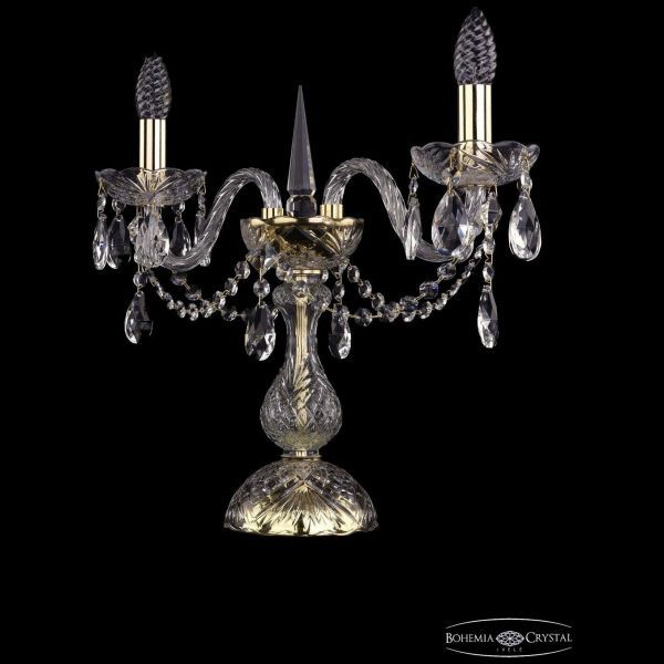 Настольная лампа Bohemia Ivele Crystal 1406L/2/141-39/G