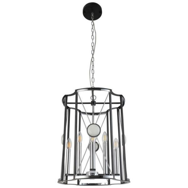 Подвесной светильник Crystal Lux Tandem SP8 D490 Chrome Tandem
