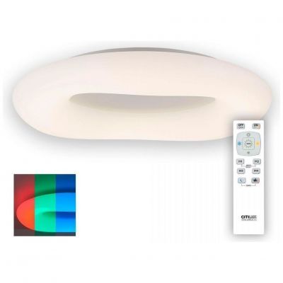 Потолочный светодиодный светильник Citilux Стратус CL732800RGB