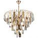 Подвесная хрустальная люстра Vivien Arte Lamp A2719SP-8GO