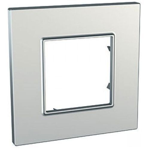 Рамка 1-ая SE Unica Quadro Серебро MGU6.702.55
