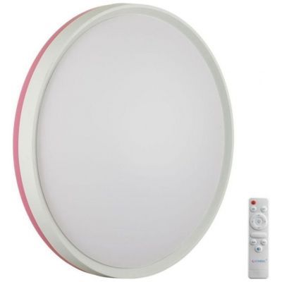 Настенно-потолочный светодиодный светильник Sonex Color Kezo Pink 7708/EL