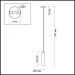 Подвесной светильник Odeon Light Corse 3876/1L