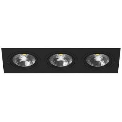 Встраиваемый точечный светильник i837070707 черный Intero 111 Lightstar
