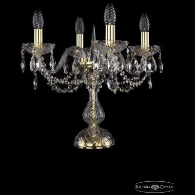 Настольная лампа Bohemia Ivele Crystal 1402L/4/141-39/G