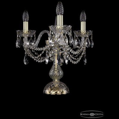Настольная лампа Bohemia Ivele Crystal 1406L/3/141-39/G