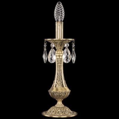Настольная лампа бронзовая 71100L/1-31 FP Bohemia Ivele Crystal