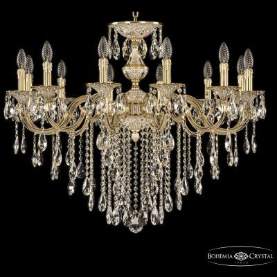 Люстра бронзовая 72201/12/300 B GW Bohemia Ivele Crystal