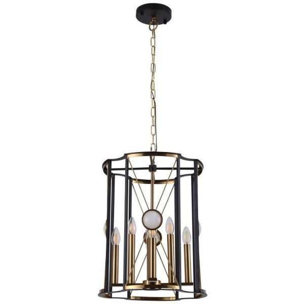 Подвесной светильник Crystal Lux Tandem SP8 D490 Gold Tandem
