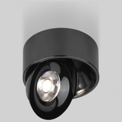 Накладной светодиодный светильник Glide черный жемчуг 25100/LED Elektrostandard